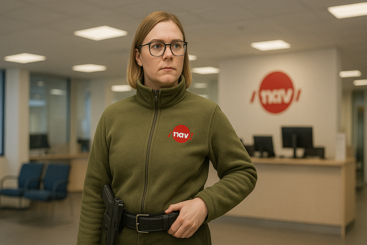NAV-ansatte midlertidig bevæpnet – «En naturlig utvikling», sier departementet