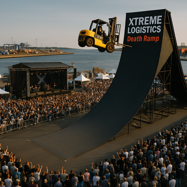 Truckførerens Tour de Force: XTREME LOGISTICS – Death Ramp dundret inn i Oslo havn