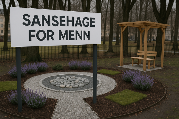 Bydel Frogner åpnet “sansehage for menn” – ble lagt ned etter tre dager