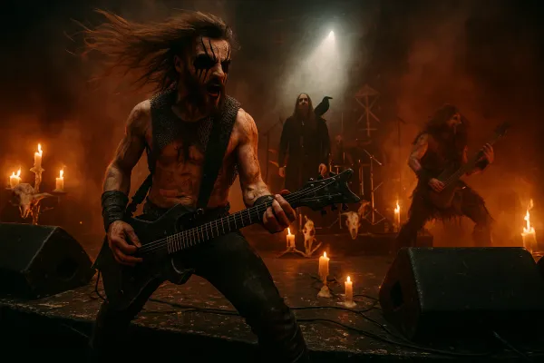 Sot, svette og selvhøytidelighet: En kveld med svartmetall på sitt mest ufrivillig komiske